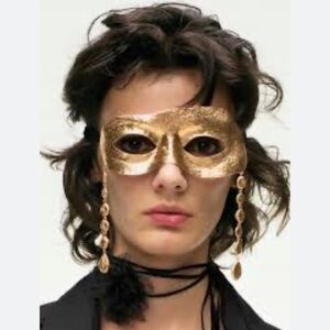 ZARA Special Edition Metal Masquerade Mask